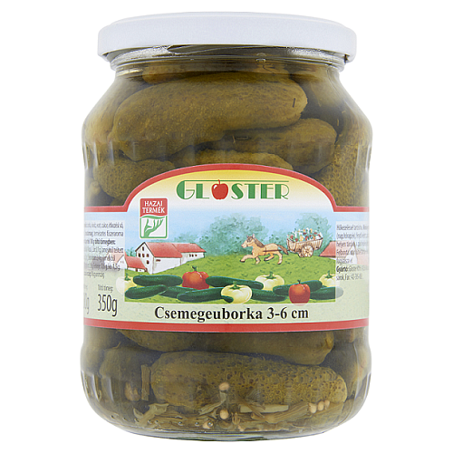 Gloster Csemegeuborka 3-6 cm 720ml